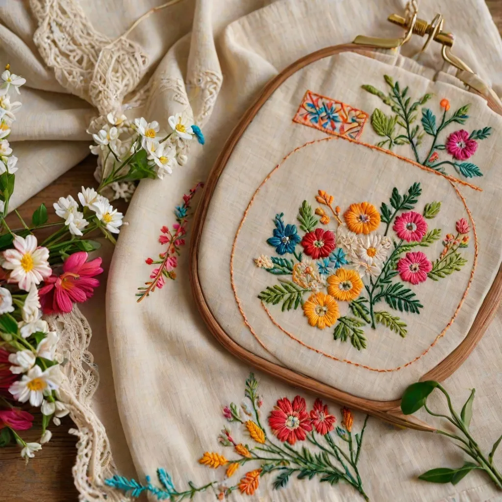 Historia i techniki haftu ręcznego